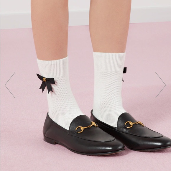 Gucci Brixton horsebit-detailed leather collapsible-heel loafers size 39 - Picture 4 of 5